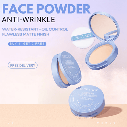 SLady Anti-Wrinkle & Oil-Control Face Powder [Buy 1, Get 2 Free] + Free Gifts
