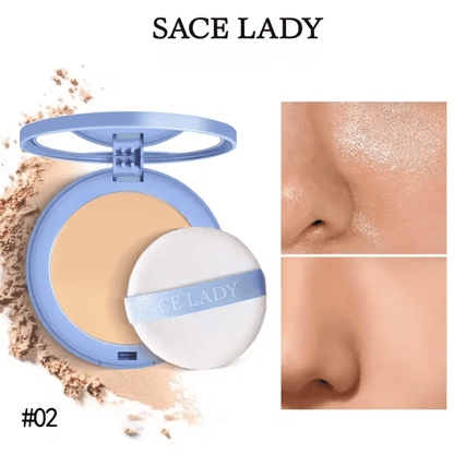SLady Anti-Wrinkle & Oil-Control Face Powder [Buy 1, Get 2 Free] + Free Gifts