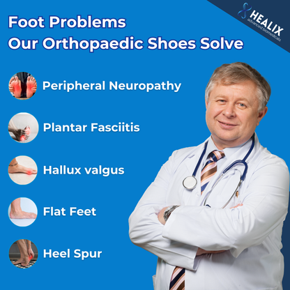 HealStep™ | Ultra-Comfort Wide-Fit Orthopaedic Shoes