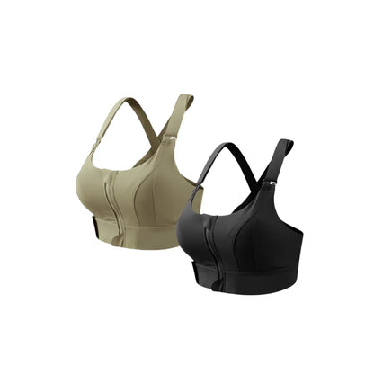 Top Active Bra - Reinforced Sports with Velcro Adjustments